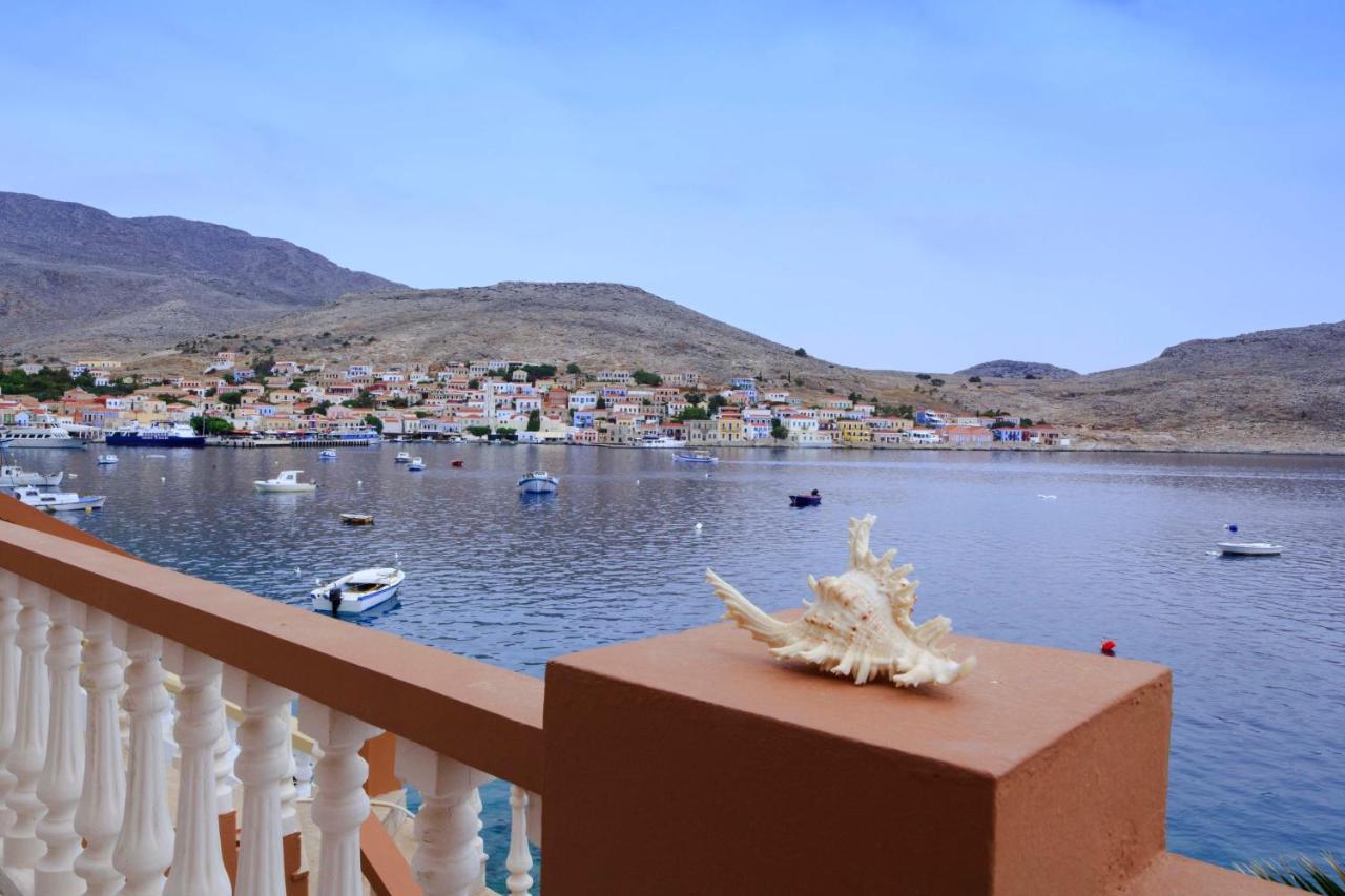 Villa Skiadeni Chalki Town Exterior photo