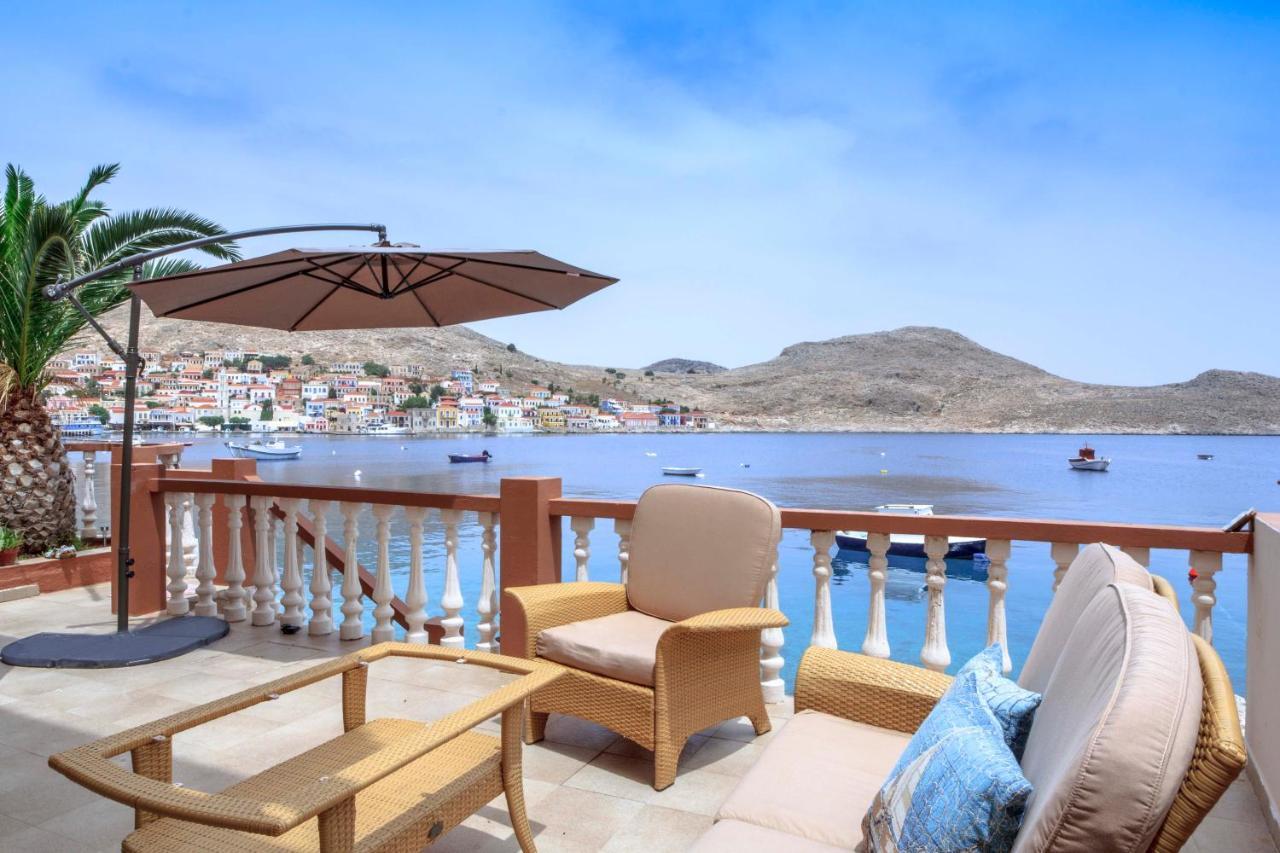 Villa Skiadeni Chalki Town Exterior photo